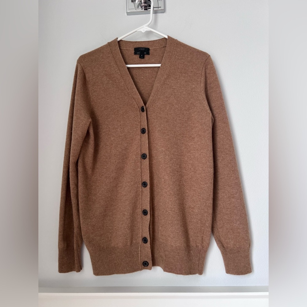 J. Crew Tan Knit Sweater